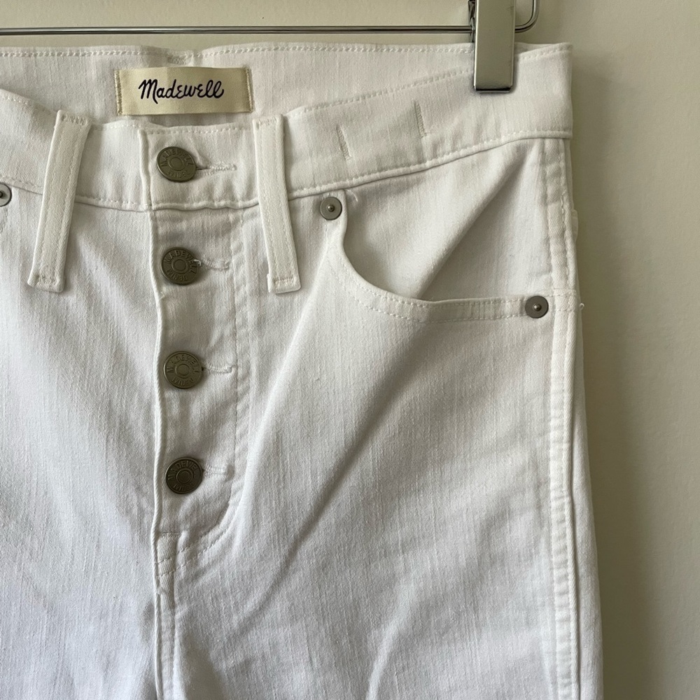 Madewell 10” High-Rise Skinny Crop Jean. Size 27. - Picture 3 of 6